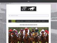 Tablet Screenshot of jpfestival.com